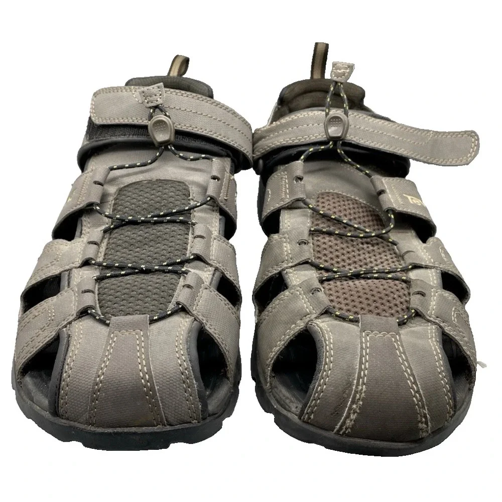 Teva Fisherman Sandals Men's Brown Shock Pad Strappy outdoor fishing Size 11 M‎